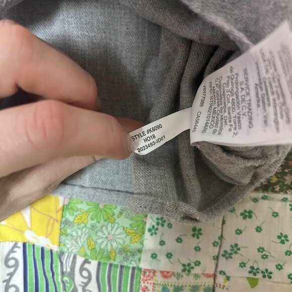 Madewell Brushed Flannel Shirt with tie detail - Picture 8 of 9